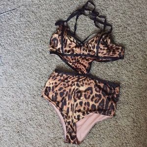 UNIF cheetah swimsuit